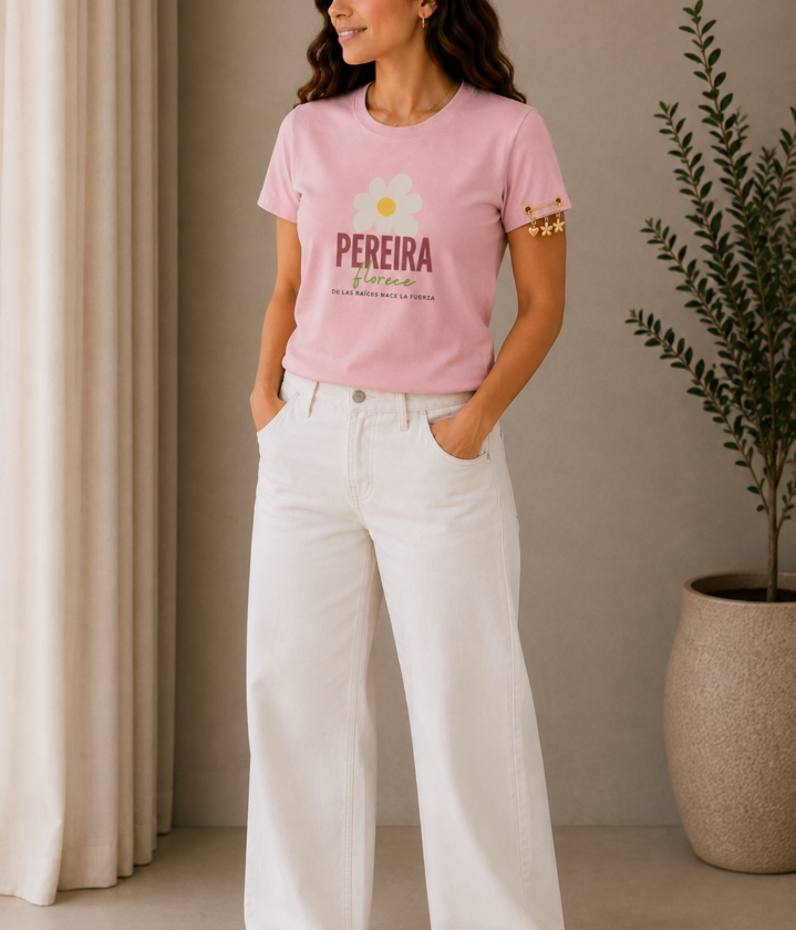 Pereira florece rosa pastel