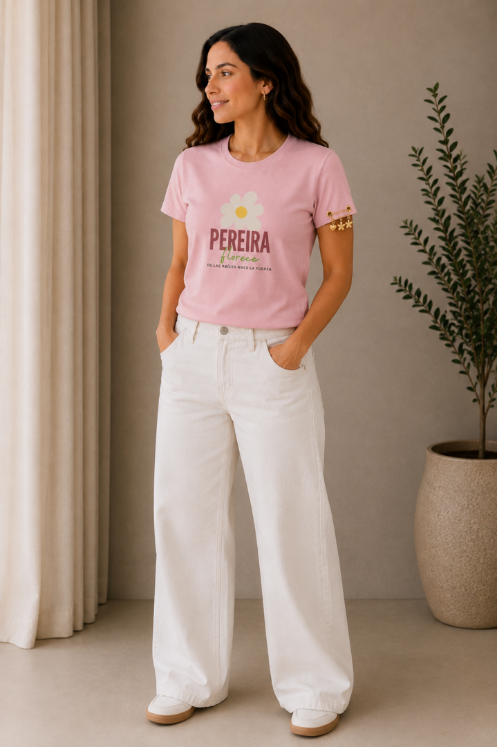 Pereira florece rosa pastel
